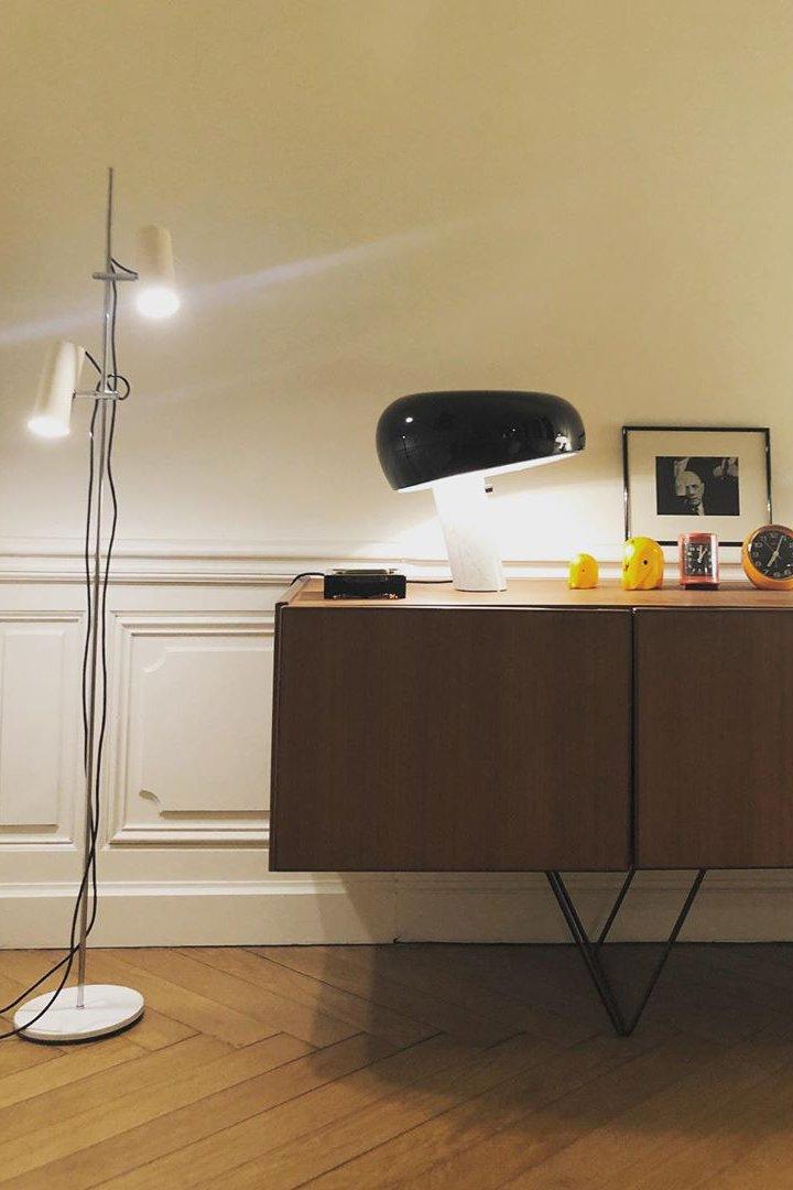 Modario | lampka stołowa w stylu retro z motywem grzyba