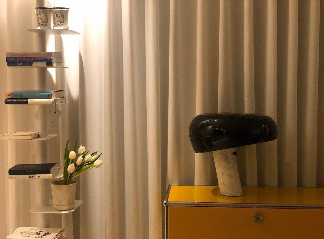Modario | lampka stołowa w stylu retro z motywem grzyba