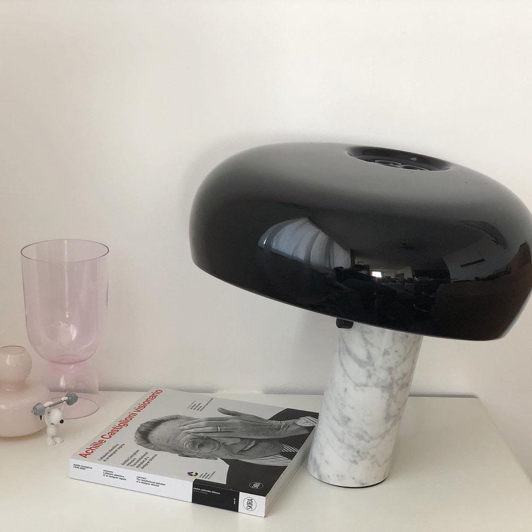 Modario | lampka stołowa w stylu retro z motywem grzyba