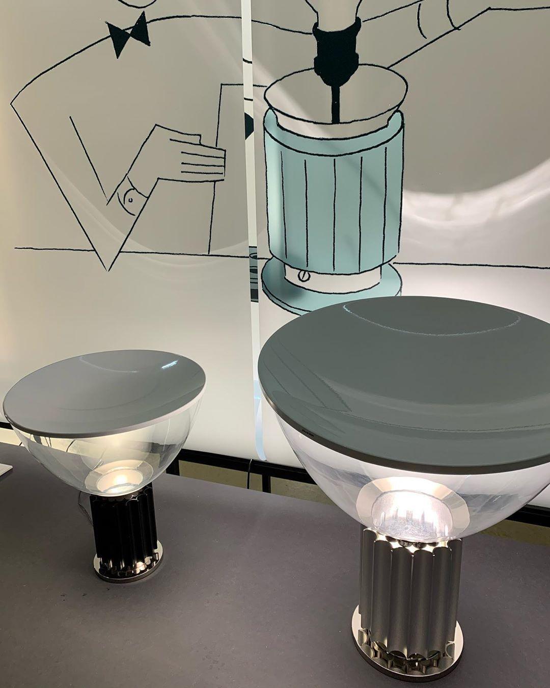 Modario | lampka stołowa w stylu retro z motywem grzyba