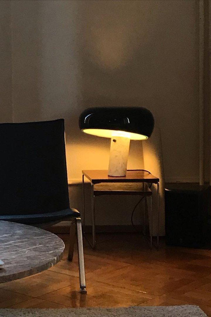 Modario | lampka stołowa w stylu retro z motywem grzyba