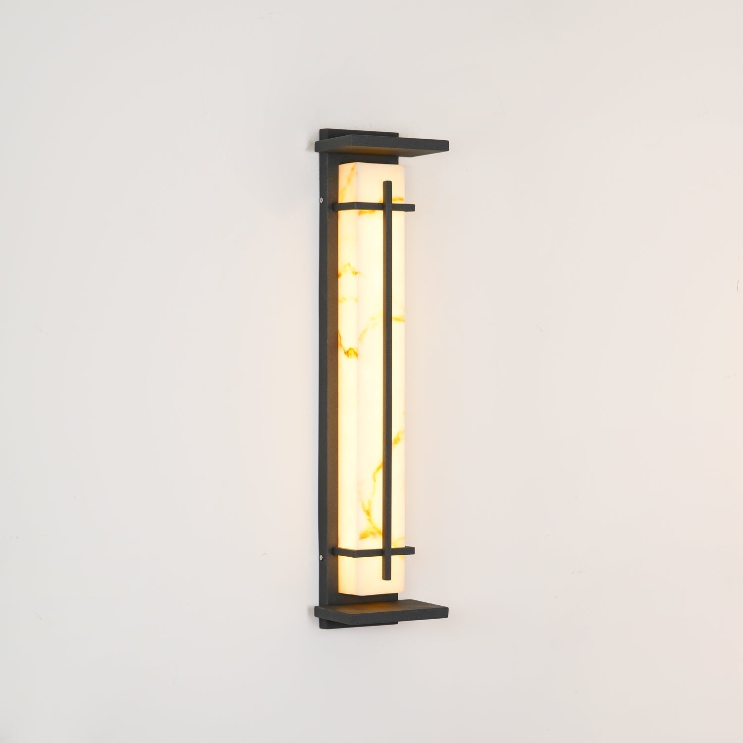Lurean | Prostokątna zewnętrzna lampa ścienna LED