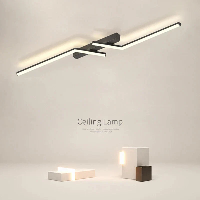 Alvoro – nowoczesna lampa sufitowa o liniowym wyglądzie