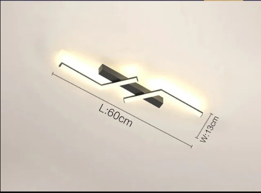 Alvoro – nowoczesna lampa sufitowa o liniowym wyglądzie