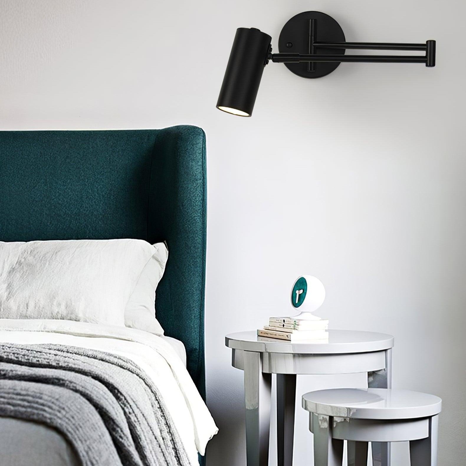 Milo | Regulowana nowoczesna metalowa lampa ścienna