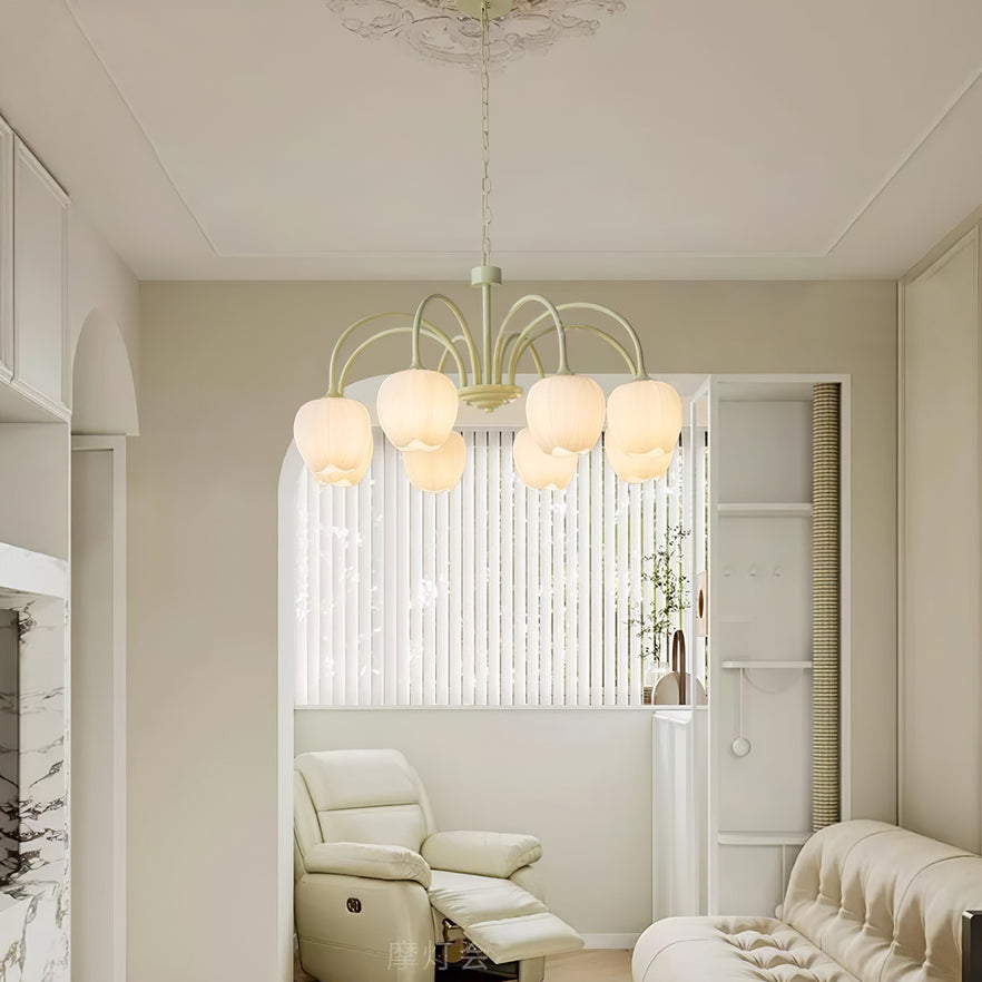 Tulivine | Wisząca lampa LED w kształcie kwiatu