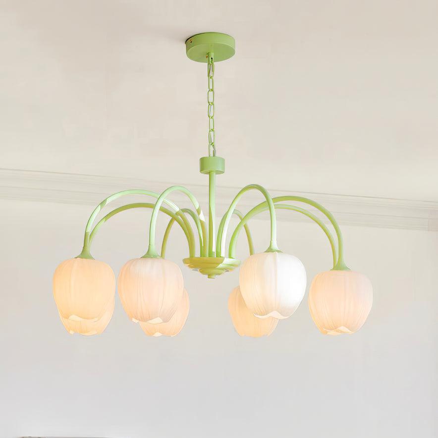 Tulivine | Wisząca lampa LED w kształcie kwiatu