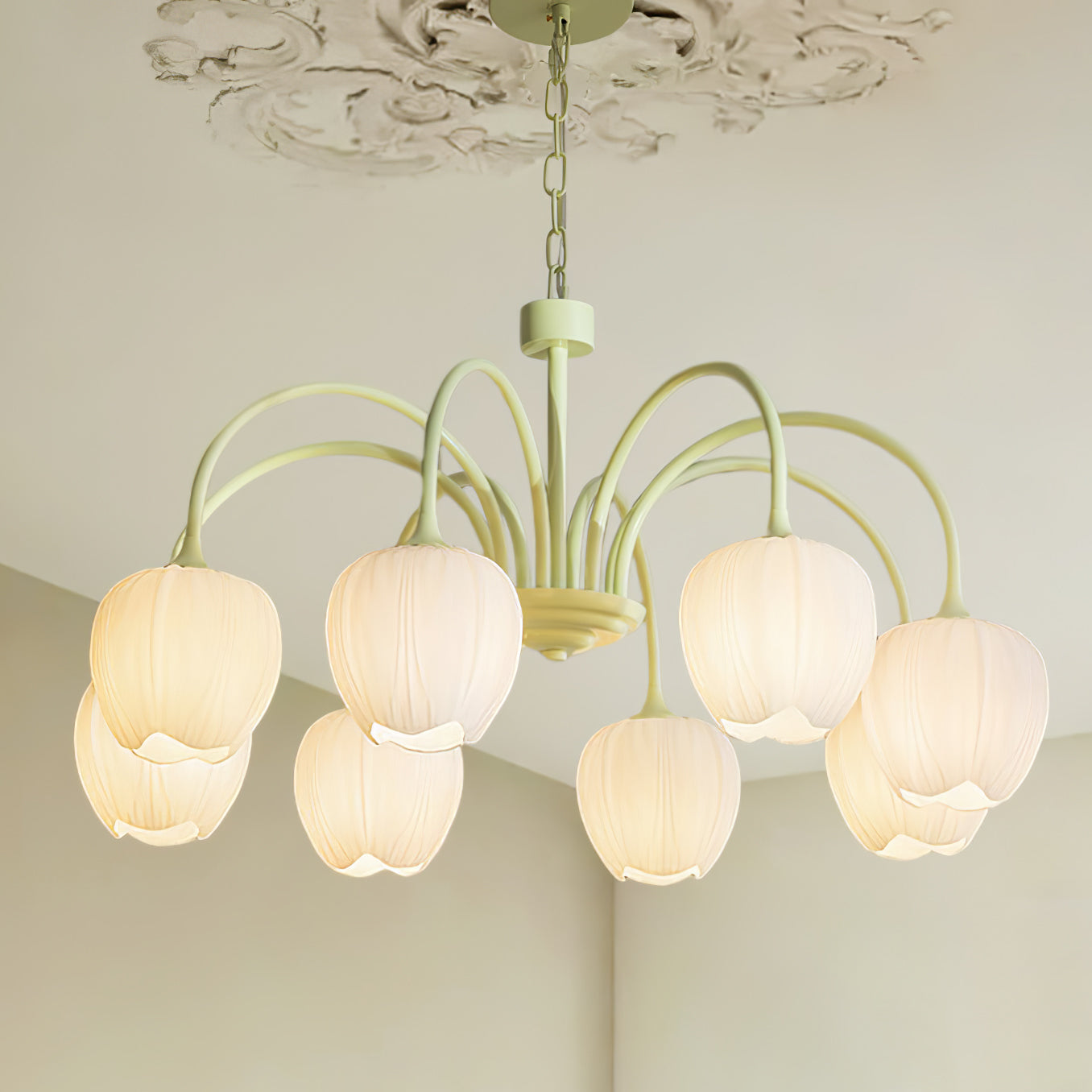 Tulivine | Wisząca lampa LED w kształcie kwiatu