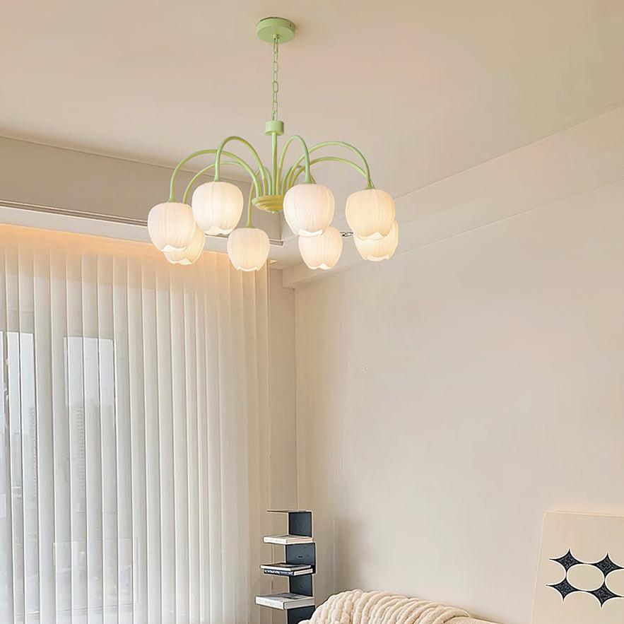 Tulivine | Wisząca lampa LED w kształcie kwiatu