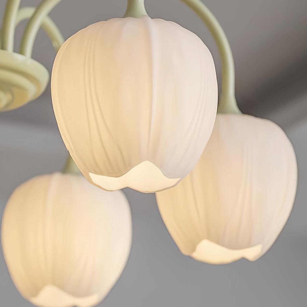 Tulivine | Wisząca lampa LED w kształcie kwiatu