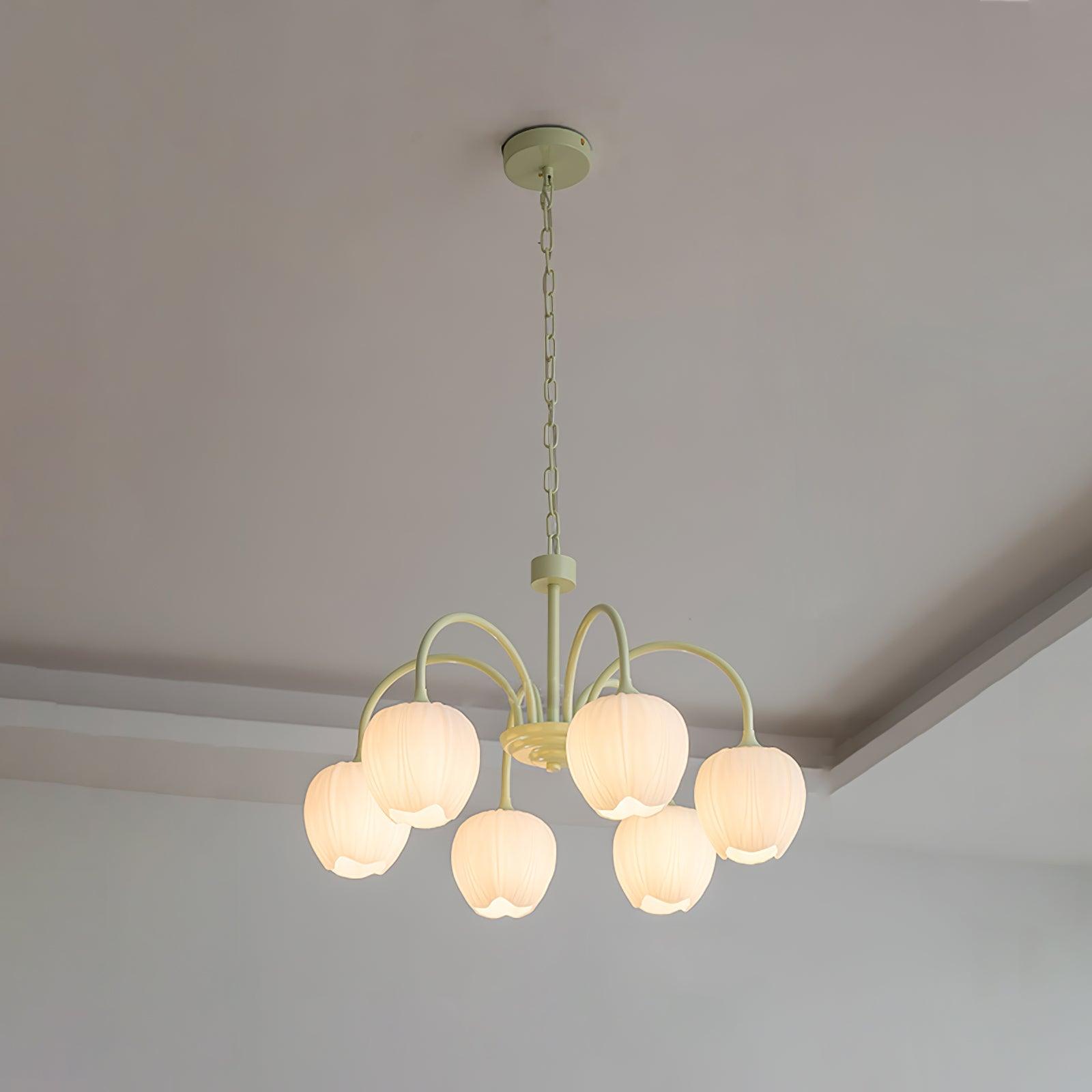 Tulivine | Wisząca lampa LED w kształcie kwiatu