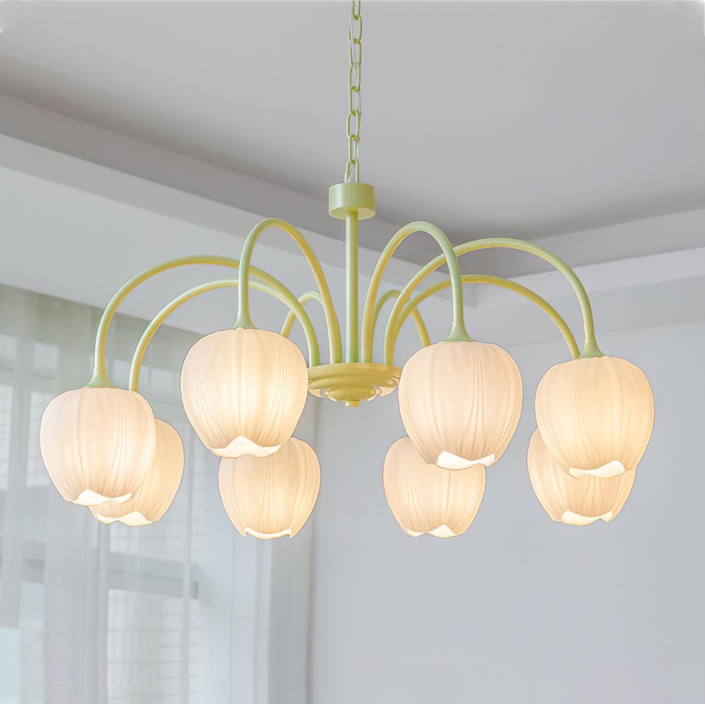 Tulivine | Wisząca lampa LED w kształcie kwiatu