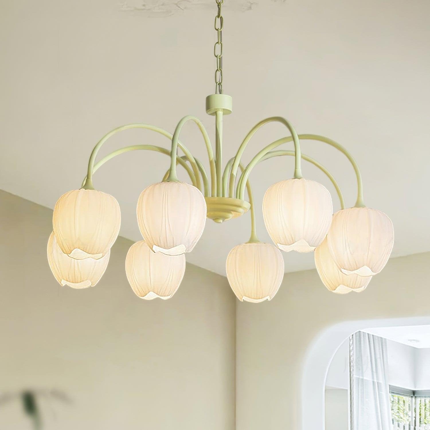 Tulivine | Wisząca lampa LED w kształcie kwiatu