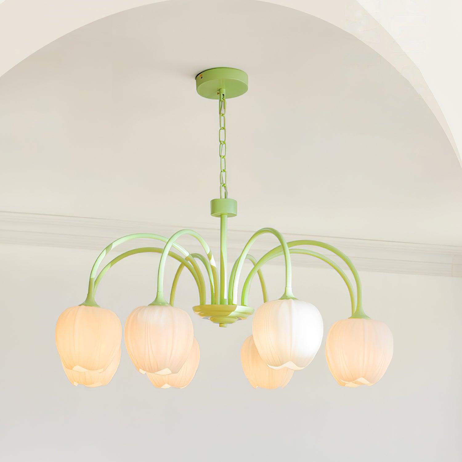 Tulivine | Wisząca lampa LED w kształcie kwiatu