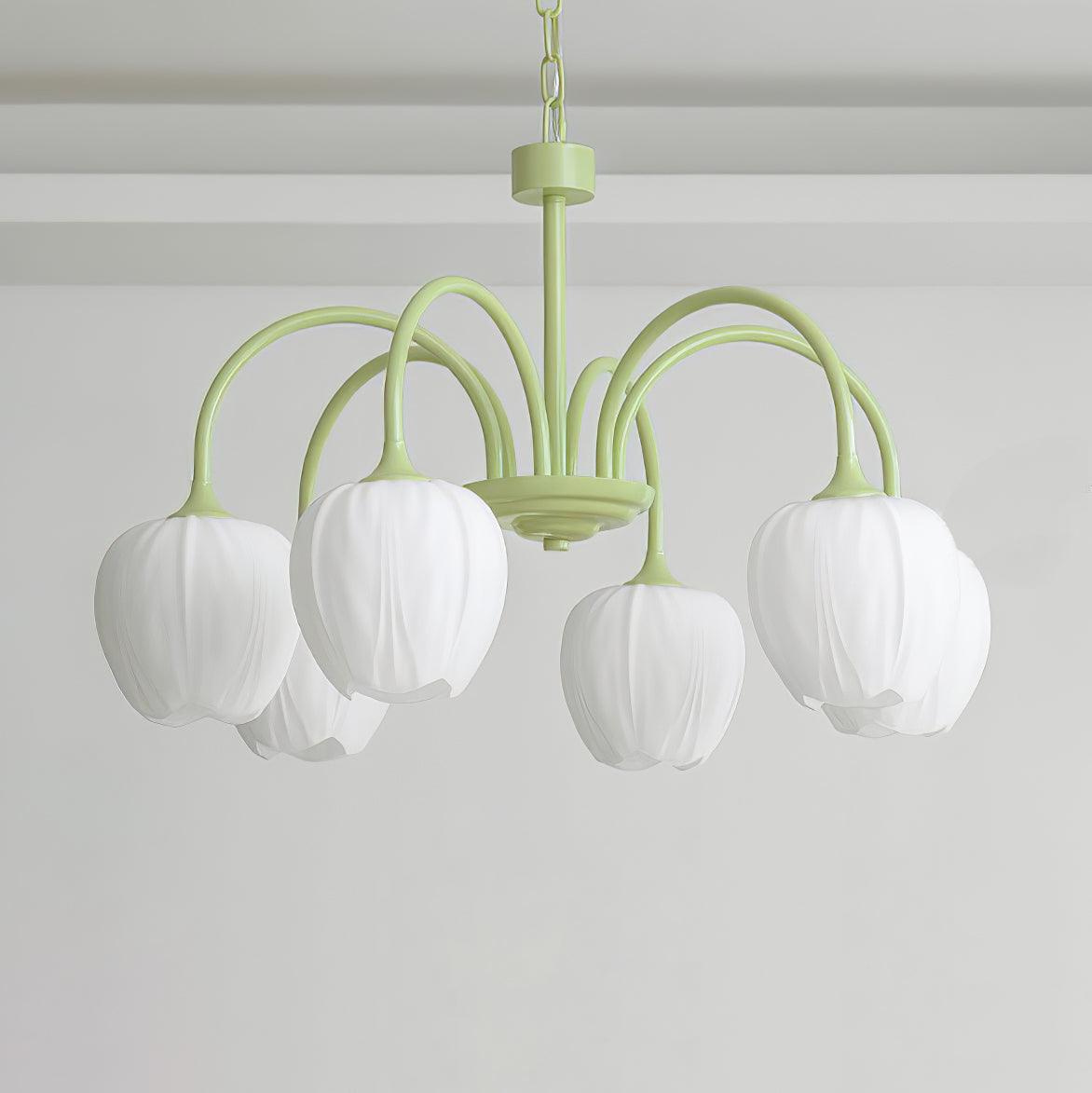 Tulivine | Wisząca lampa LED w kształcie kwiatu