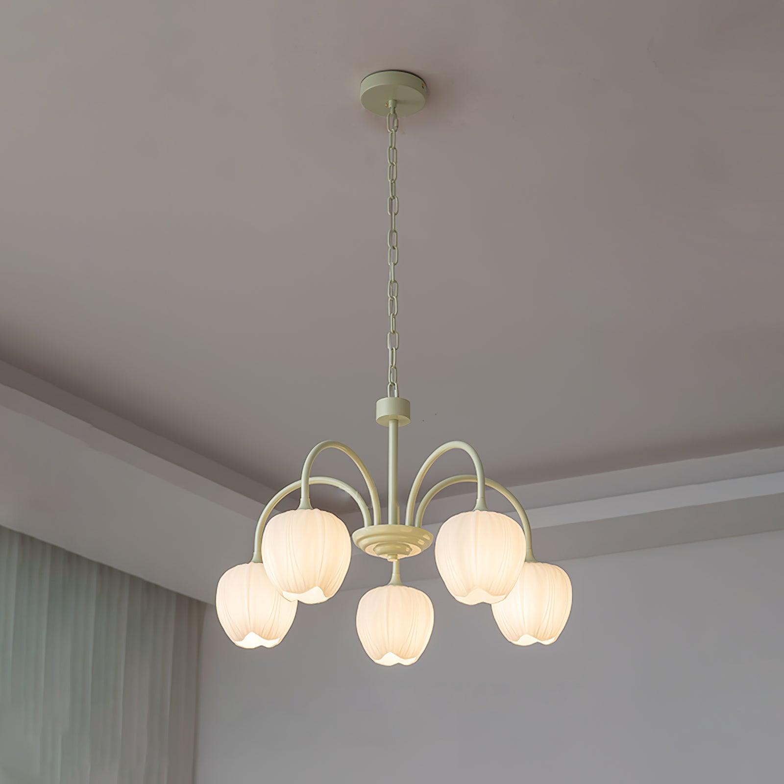 Tulivine | Wisząca lampa LED w kształcie kwiatu