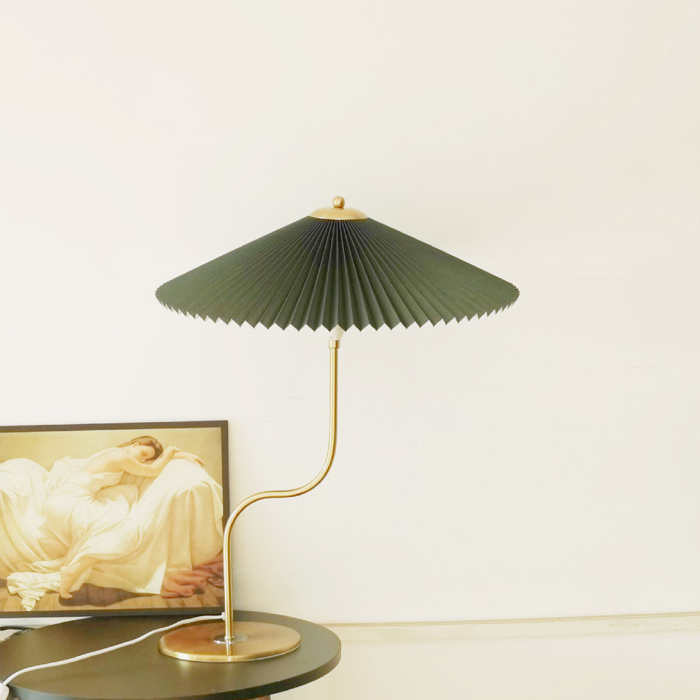 Favora | lampa stołowa z harmonijkowym kloszem