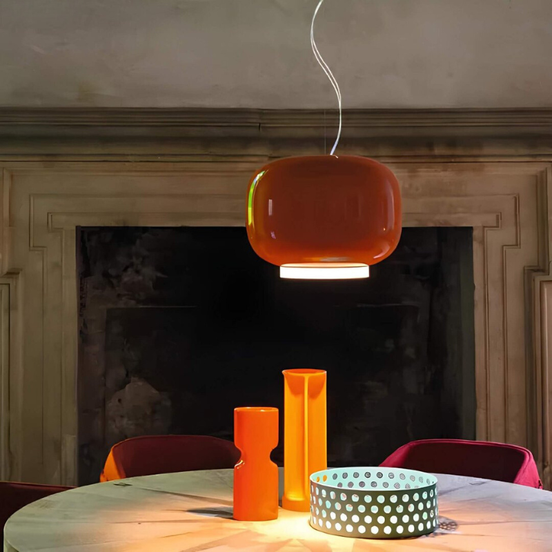 Elyra | Lampa wisząca w organicznym szkle