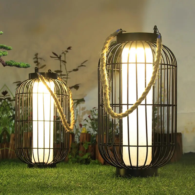 Luminest | Latarnia LED z uchwytem linowym