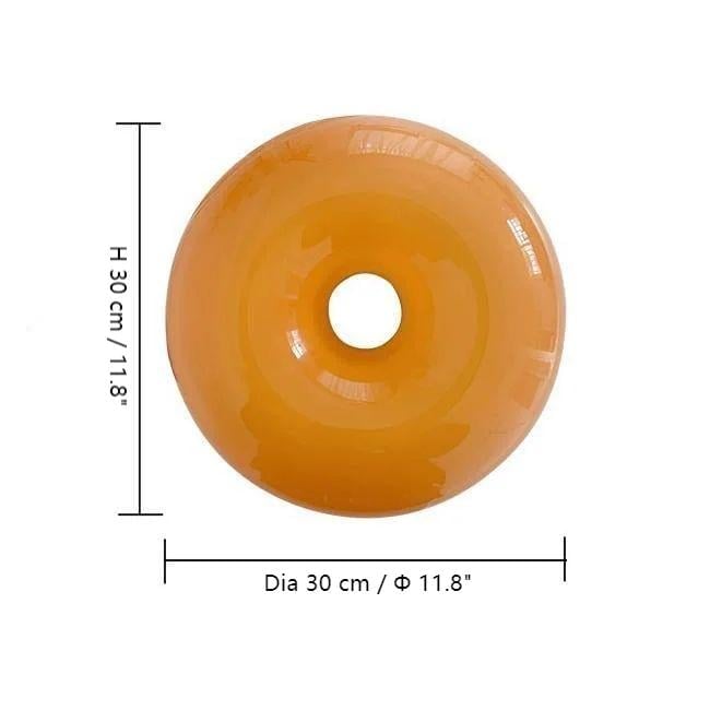 Bauhaus Donut | Kreatywne oświetlenie stołowe i ścienne