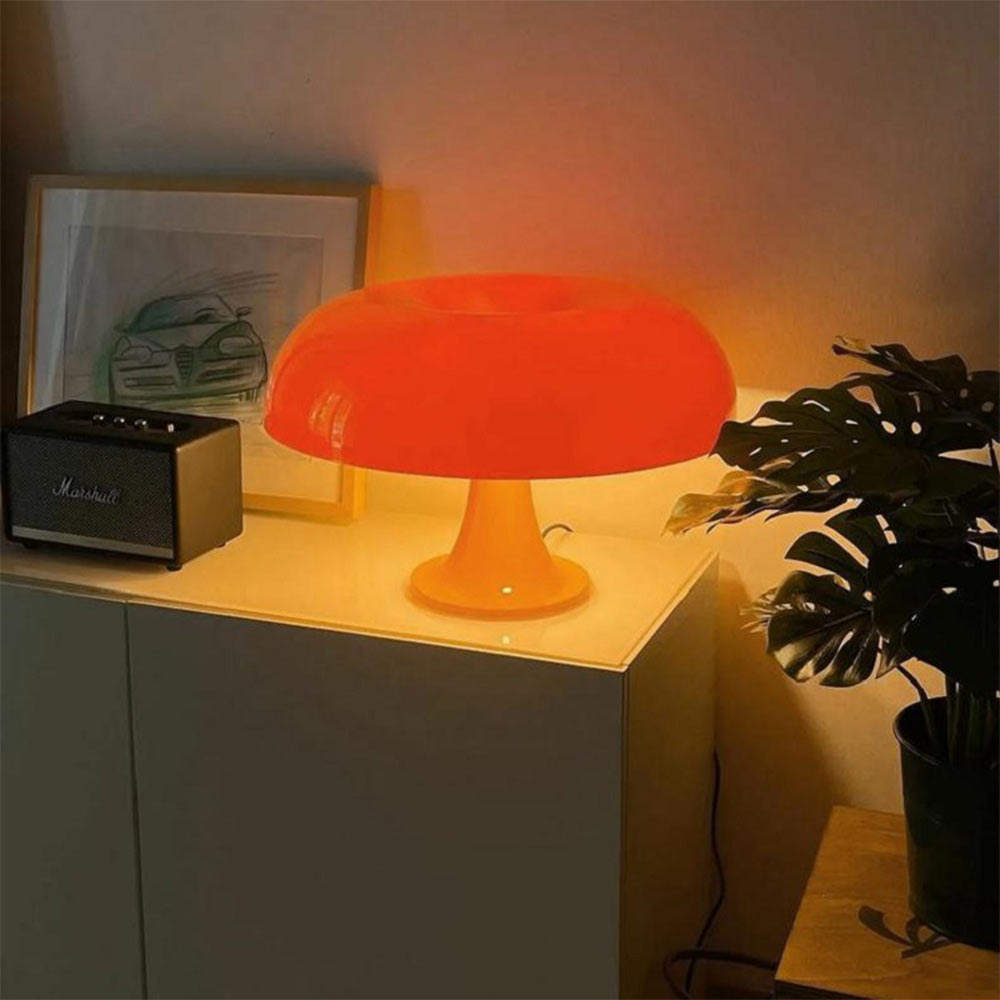 Nordic Mushroom | Minimalistyczna Lampka Stołowa w Stylu Nesso