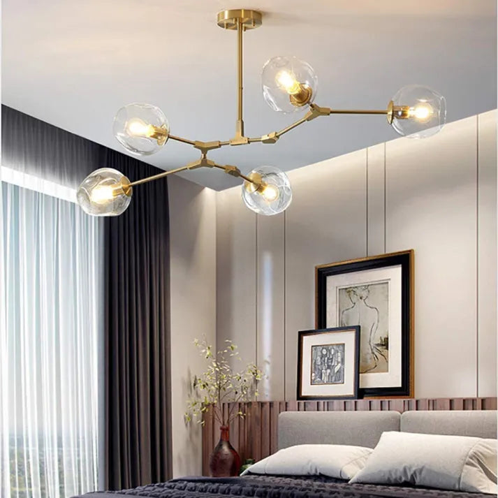 Lumivista | Nowoczesna szklana lampa wisząca LED