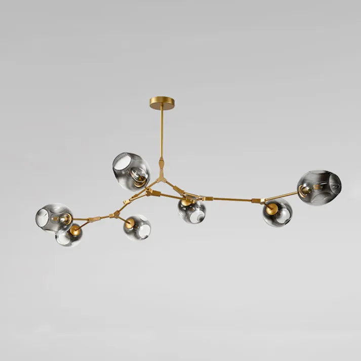 Lumivista | Nowoczesna szklana lampa wisząca LED
