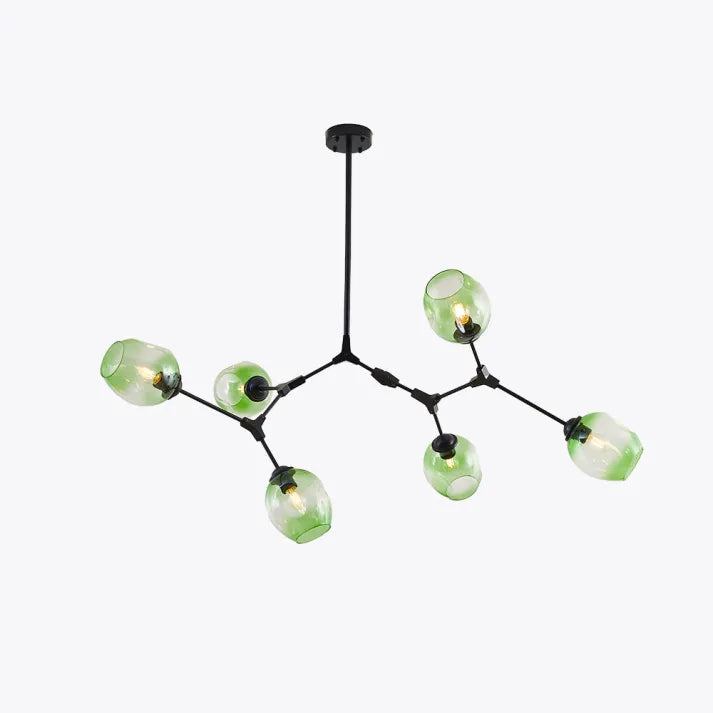 Lumivista | Nowoczesna szklana lampa wisząca LED