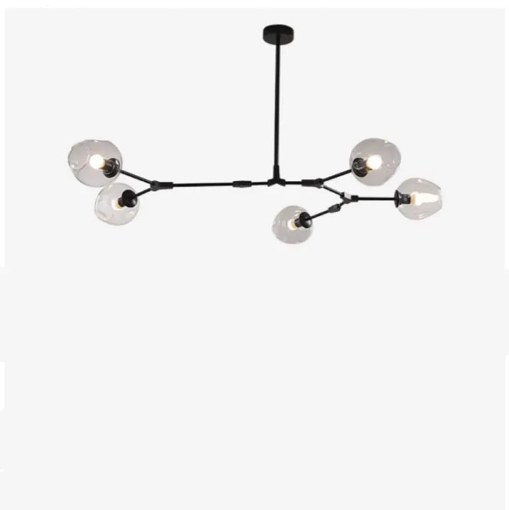Lumivista | Nowoczesna szklana lampa wisząca LED