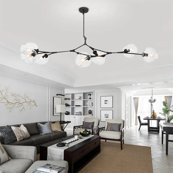 Lumivista | Nowoczesna szklana lampa wisząca LED