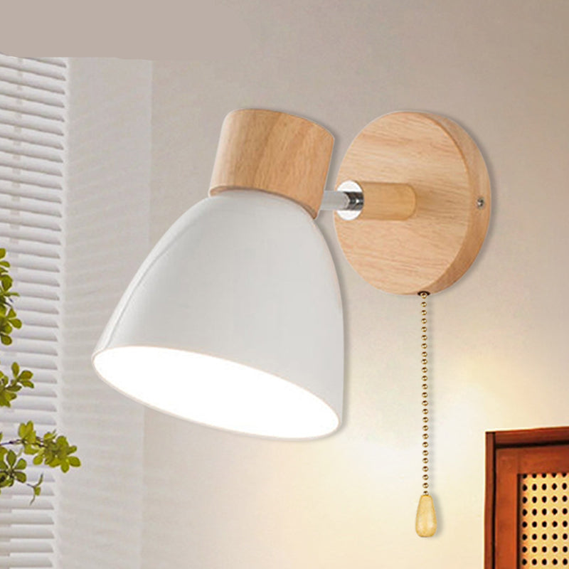 Nordwood | Skandynawska drewniana lampa ścienna