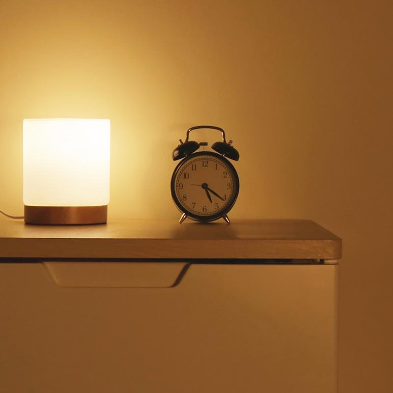 Torin | Lampa stołowa LED w kształcie cylindra