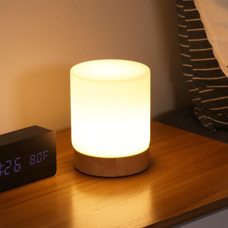 Torin | Lampa stołowa LED w kształcie cylindra