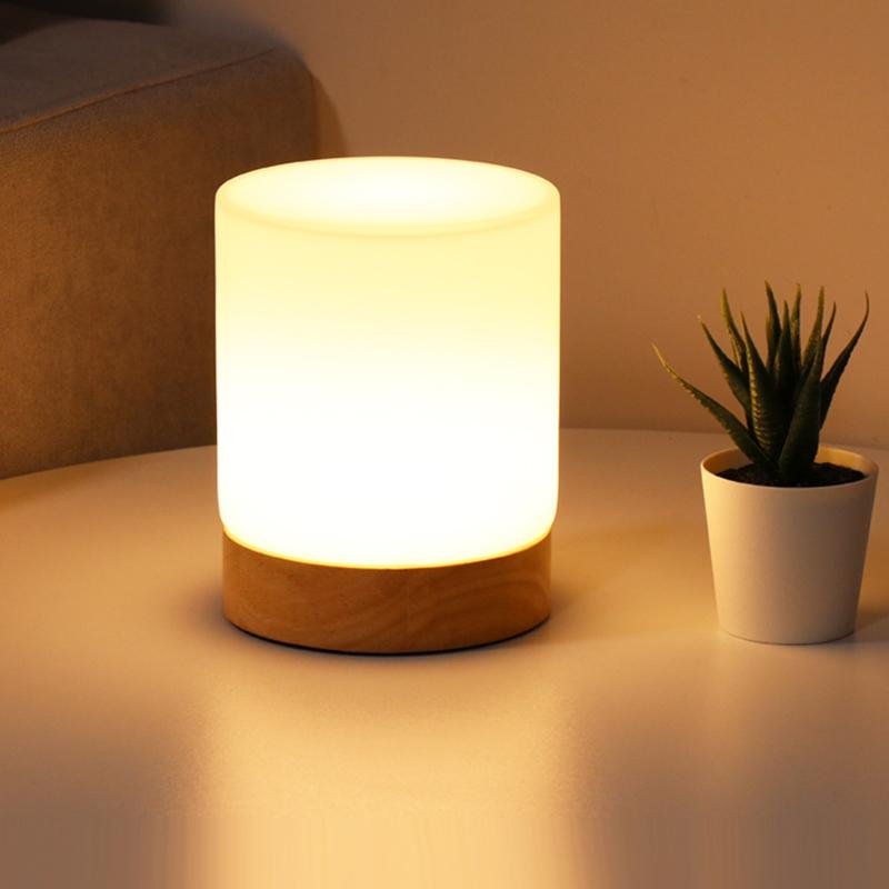 Torin | Lampa stołowa LED w kształcie cylindra