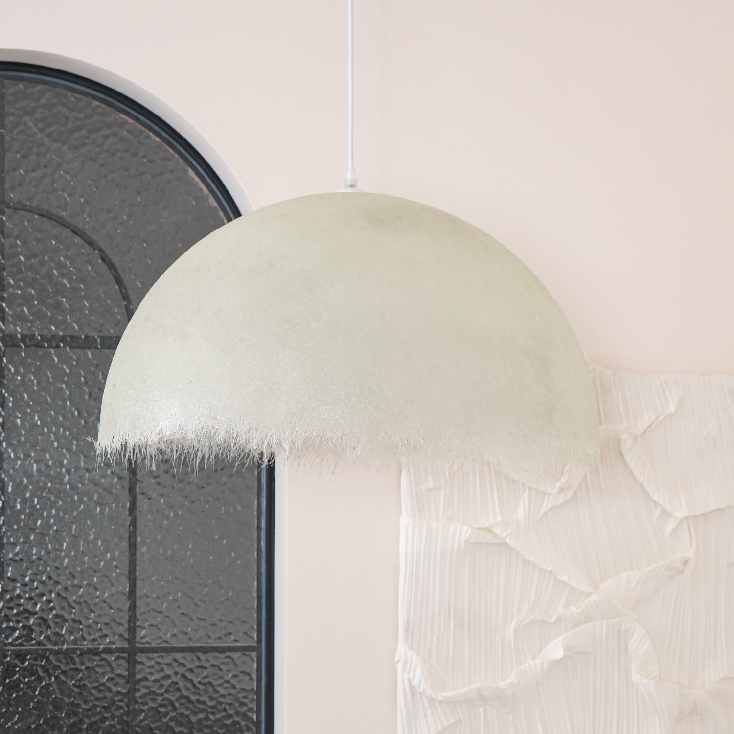 Elvianne | Lampa wisząca półkulista