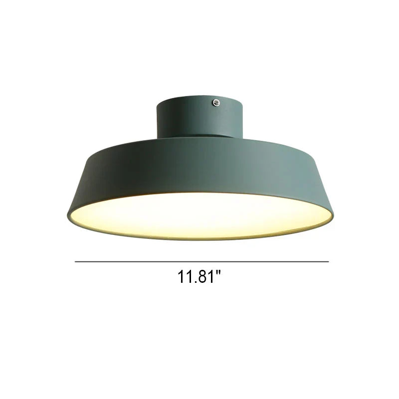 Nordycka | Prosta okrągła lampa sufitowa LED