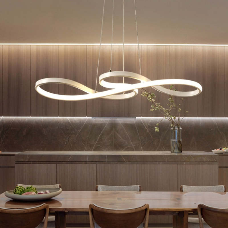 Infinora | LED Pendelleuchte im Wellen-Design