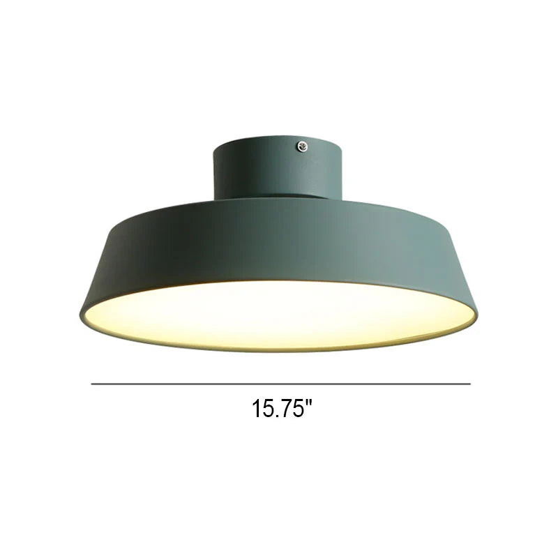 Nordycka | Prosta okrągła lampa sufitowa LED