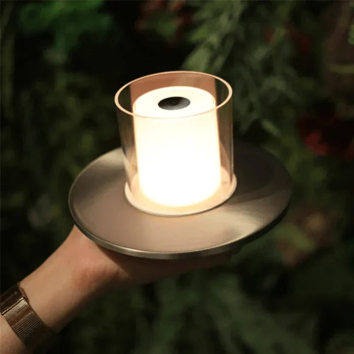 Orvian | Lampka stołowa LED z cylindrem