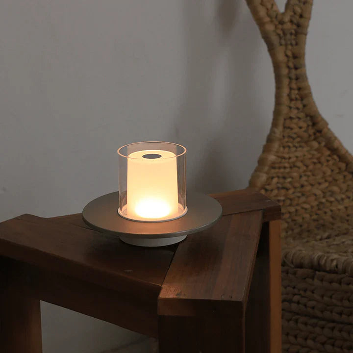 Orvian | Lampka stołowa LED z cylindrem