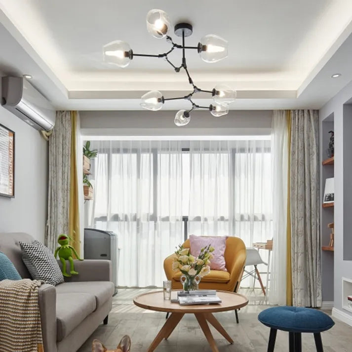 Lumivista | Nowoczesna szklana lampa wisząca LED
