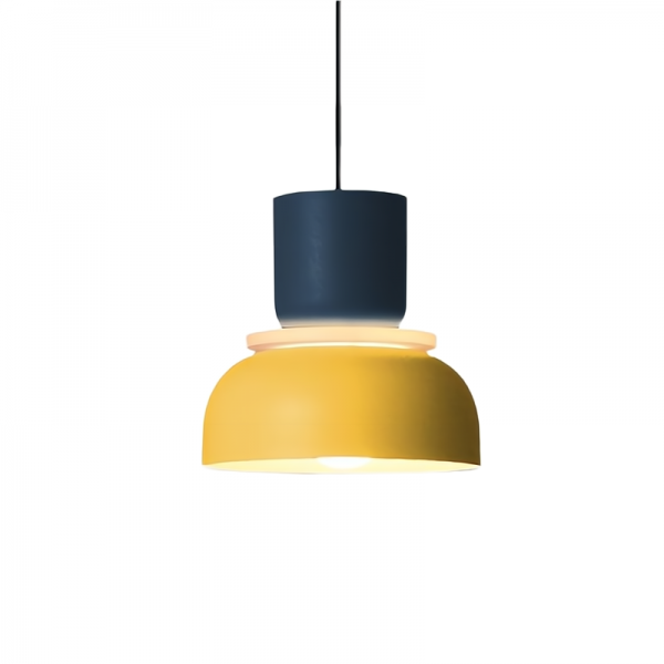Lunara | Nowoczesna dwukolorowa lampa wisząca