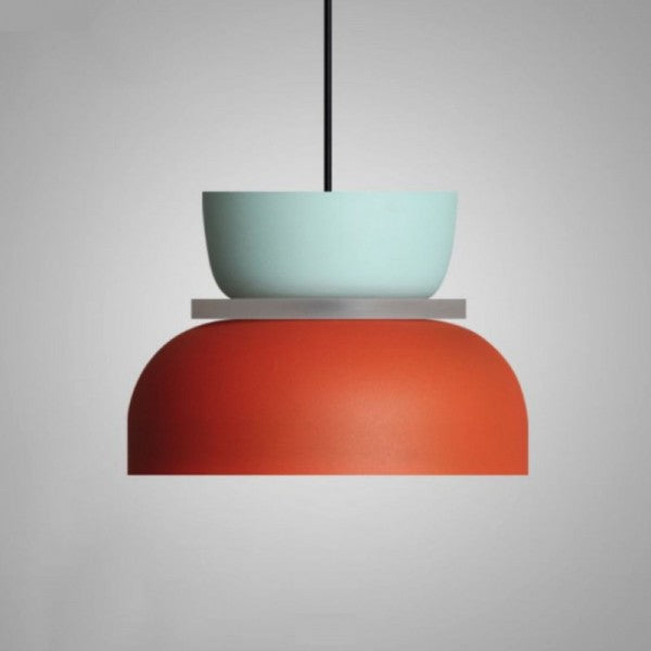 Lunara | Nowoczesna dwukolorowa lampa wisząca
