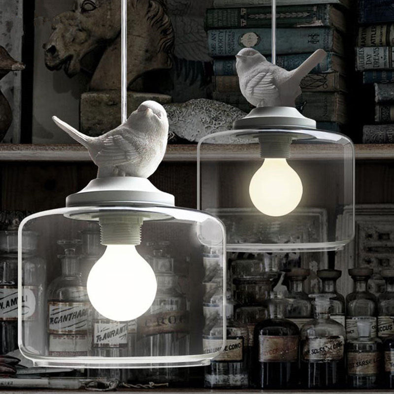 Avira | Lampa wisząca w stylu ptasiego szkła