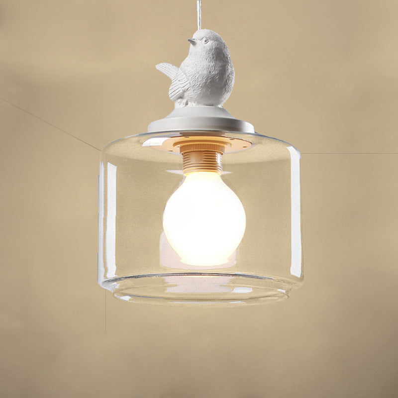 Avira | Lampa wisząca w stylu ptasiego szkła