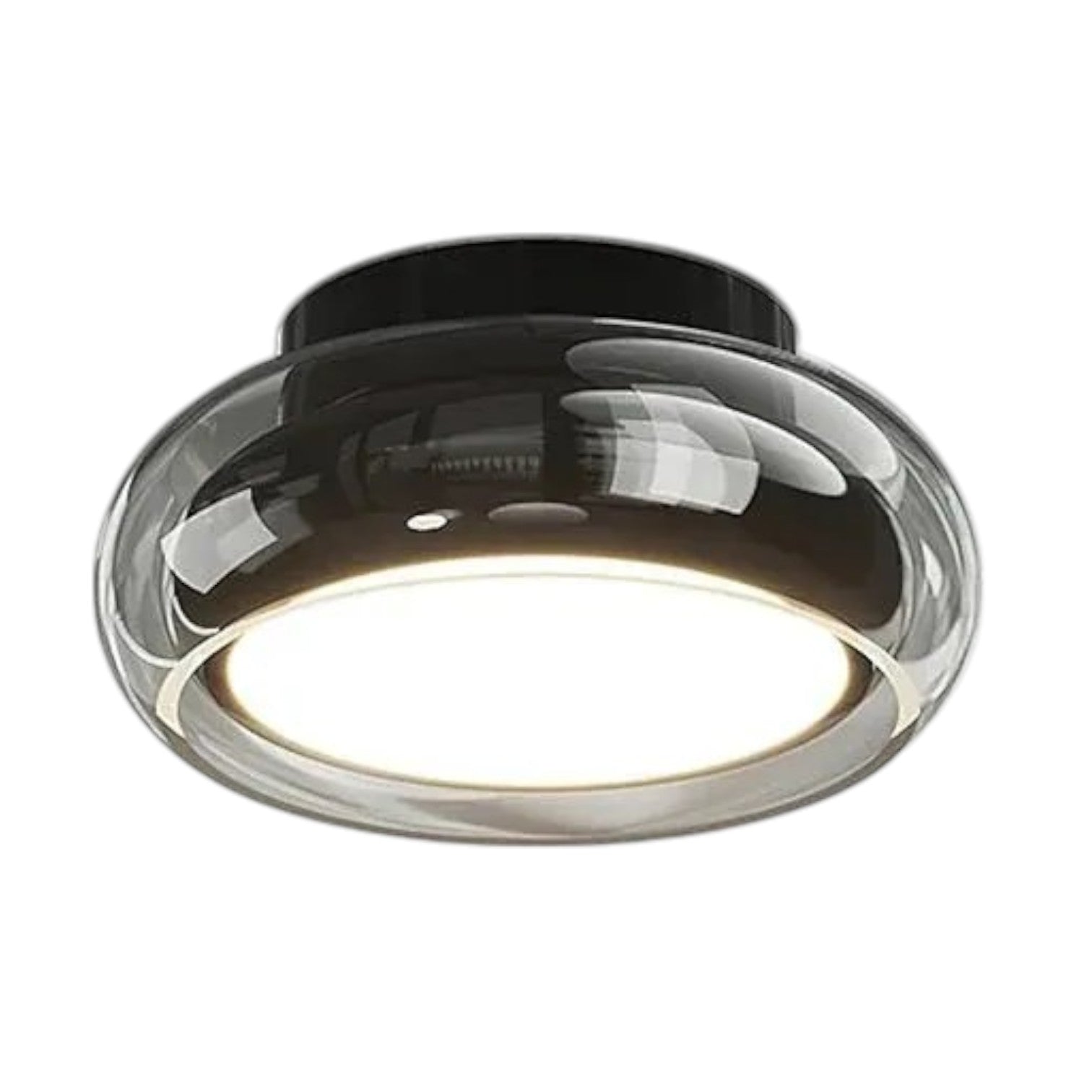 Dovira | Szklana lampa sufitowa LED