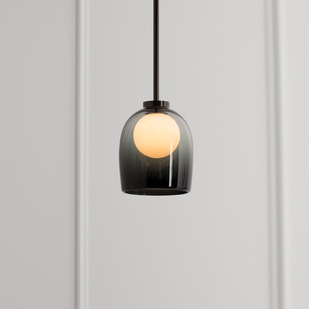 Orvya | Lampa wisząca w szklanym cylindrze