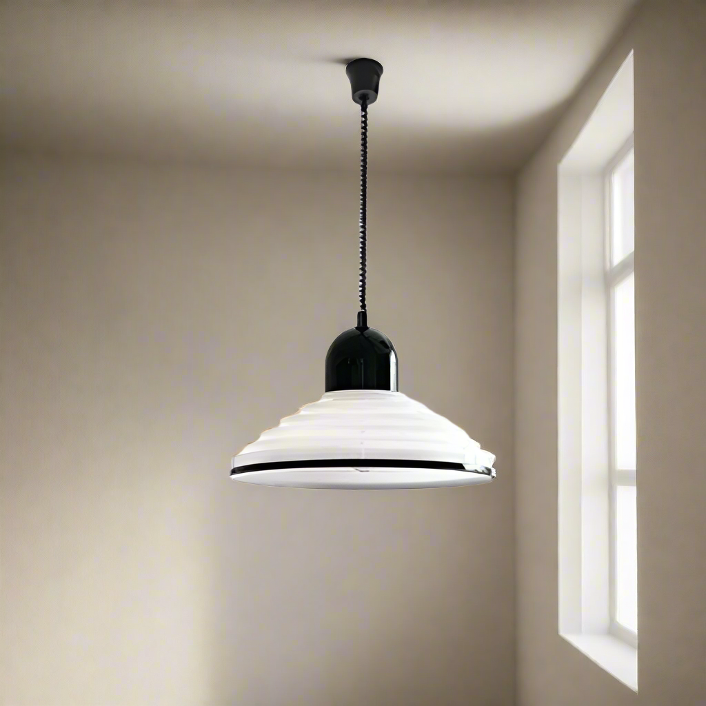 Retra | Lampa wisząca w stylu retro z stopniowanym designem