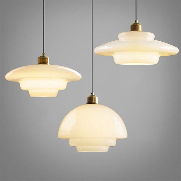 Orvella |  Szklana lampa wisząca w stylu art déco
