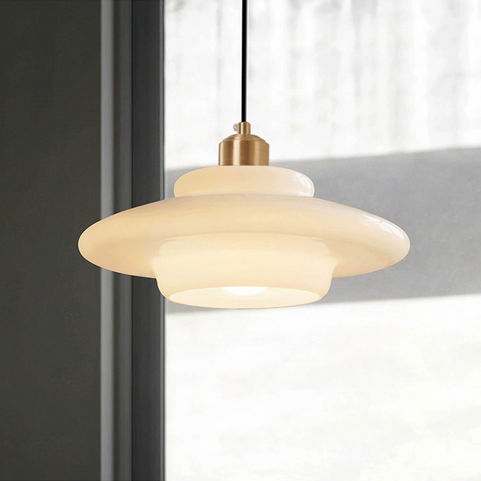 Orvella |  Szklana lampa wisząca w stylu art déco